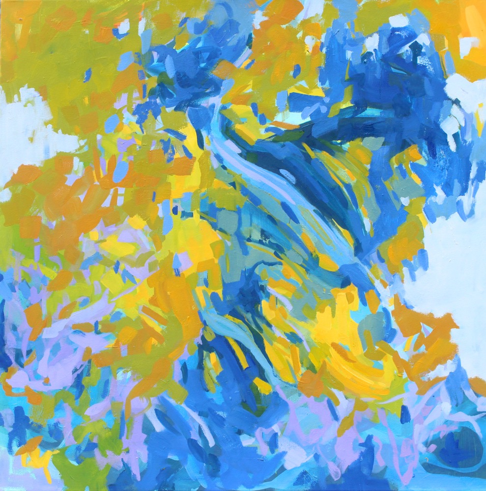 "Whip", oil on canvas, 44x44, $3,200