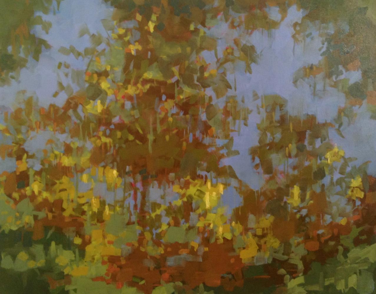 "September Reflections", oil on linen, 24x30