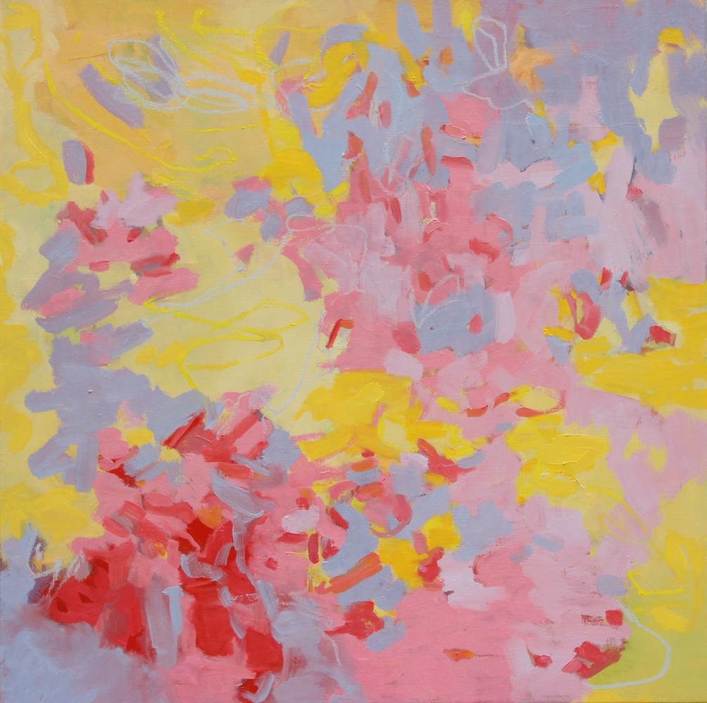 "Summer Sprawl", Oil on canvas, 36x36, $2,200