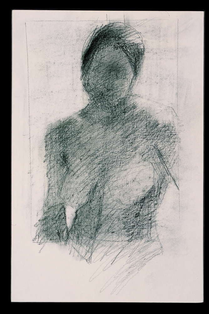 Untitled Study, Graphite on paper, 2002